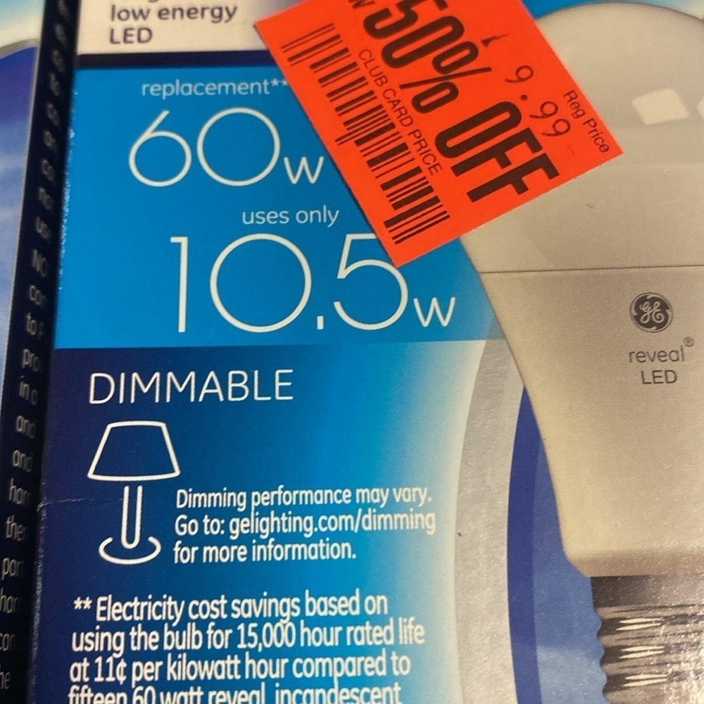 Reveal LED Dimmable Light Bulbs - Picture 8 of 9